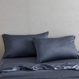 Bamboo Sheet Set in Navy Blue