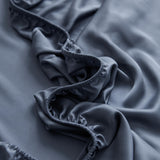 Bamboo Sheet Set in Navy Blue