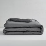 Bamboo Duvet Cover Dark Gray