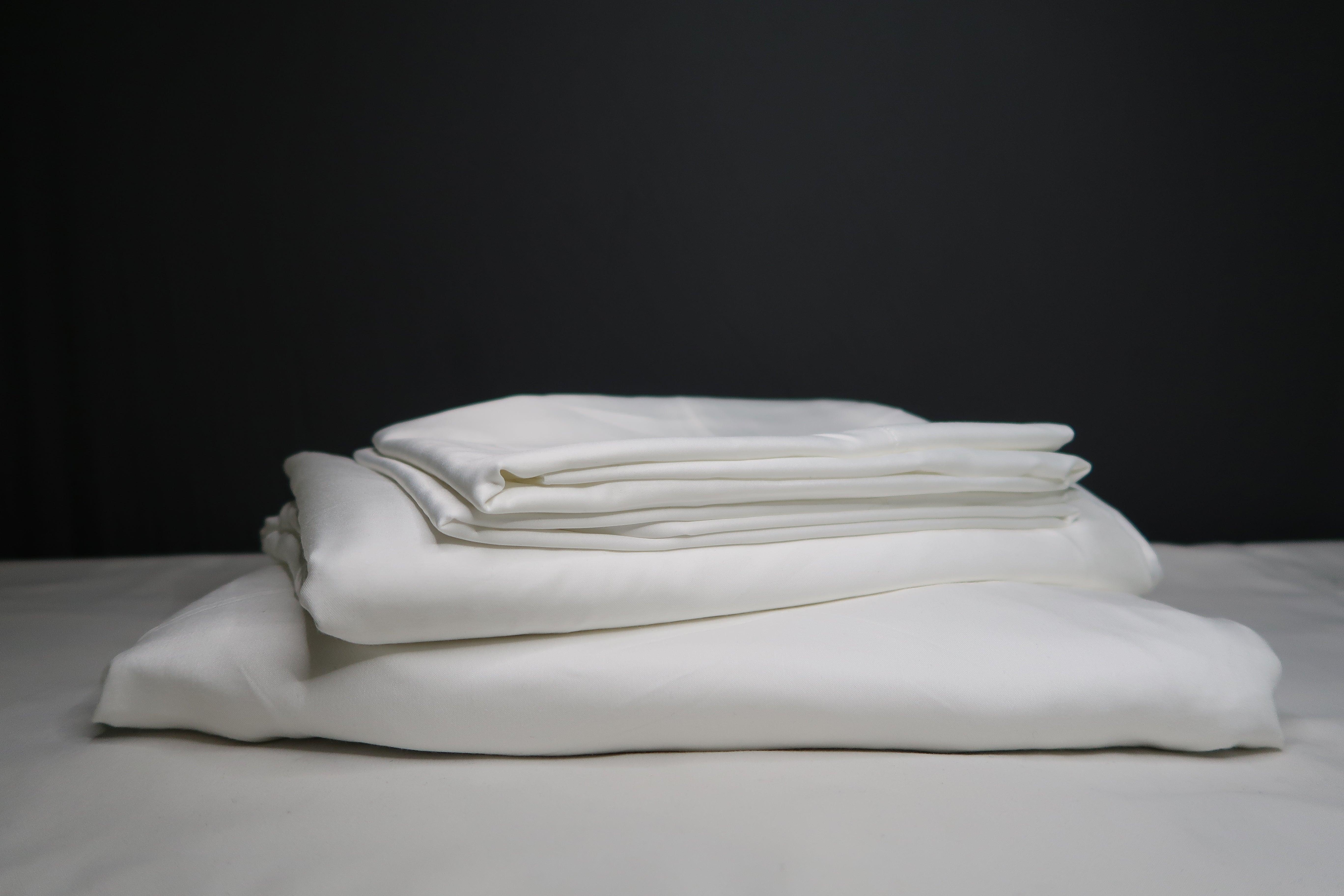 Bamboo Sheet Set in White - Presidential Comfort